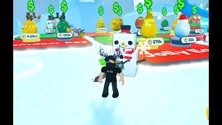 Getting the Huge Snowman in Pet Simulator X