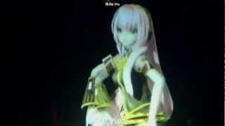 Stardust Utopia-  Megurine Luka  Project DIVA Live Solo Concert 2010 HD. eng subs