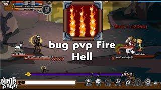 Ninja Saga pvp Fujima Random with Bug Hell Fire