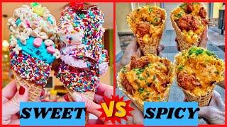 CHOOSE ONE  SWEET VS SPICY  THIS OR THAT @MissFuntuber