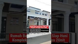 Rumah Baru Readystock 2unit dalam Komplek Turangga Buahbatu Kota Bandung Lokasi Strategis Pusat Kota