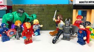 Marvel Dünyası ve DC Dünyası Lego Oyuncakları Karşı Karşıya  Süper Oyuncaklar