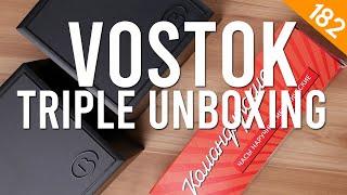 My First 3 Vostocks Unboxing