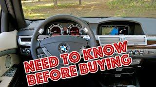 Why did I sell BMW E65? Cons of used BMW 7-series with mileage