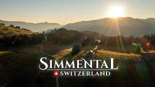 The GREENEST Valley Simmental SWITZERLAND – Boltigen Jaunpass Oberwil – Bernese Oberland