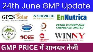 GPES Solar IPO GMPDEE Development IPO  GEM Enviro IPO  Stanley Lifestyles IPO  ipo gmp today