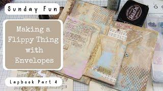 Sunday Fun  - Making a Flippy Things with Envelopes  - Lapbook Part 4