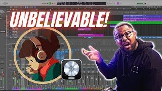 UNBELIEVABLE Make FIRE LoFi Beats using LOGIC PRO STOCK PLUGINS