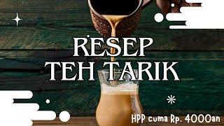 TEH ANDALAN KHAS BANGET UNTUK RESEP JUALAN ES TEH TARIK AROMA DAN RASA SANGAT STRONG CREAMY MANTAP