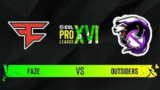 FaZe vs. Outsiders - Map 1 Dust2 - ESL Pro League Season 16 - Group B