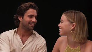 Milly Alcock and Fabien Frankel being precious for almost 6 minutes straight