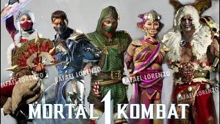 Mortal Kombat 1 ALL DLC EXTRA & SKINS Evolution SEASON 1 - 3 in Victory Poses MK1