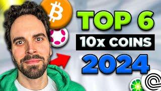 The 6 BEST Crypto Investments To 10x In 2024 as Bitcoin is Crashing