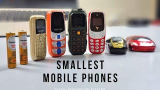 Worlds Smallest Mobile Phone in 2021  Weired Phones  Clone