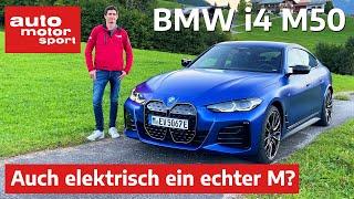 BMW i4 M50 2021 Vergiss den Reihen-Sechszylinder?  - FahrberichtReview  auto motor und sport