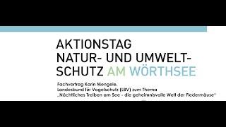 Karin Mengele LBV über die geheimnisvolle Welt der Fledermäuse