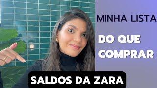 O QUE COMPRAR NOS SALDOS DA ZARA MINHA LISTA PARA UM GUARDA ROUPA INTELIGENTE