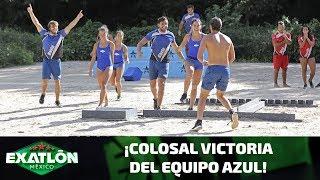 ¡Los azules nuevamente concretaron la victoria  Capítulo 103 parte 2  Exatlón México
