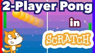 How to Make a Multiplayer Game in Scratch  Two-Player Pong Tutorial