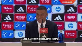 Mpabe na prvoj konferenciji nakon potpisa Više neću gledati utakmice Real Madrida