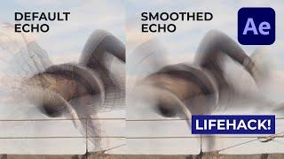 Smoothed Echo Lifehack - Motion Trail - After Effects tutorial