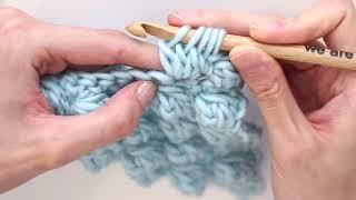 How to crochet bubble stitch  WAK