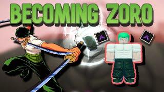 BECOMING ZORO in BATTLE ROYALE GPO