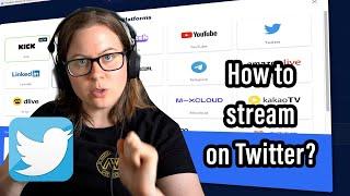 How to Go Live on Twitter Using OBS 2023 Desktop Guide Easy