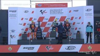 Moto3 PODIUM at Misano  Congratulations for foggia masia and acosta
