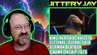 King Inertia vs Kalisto - Semi Final - Global SOLO - German Beatbox Championship 2024 - Reaction