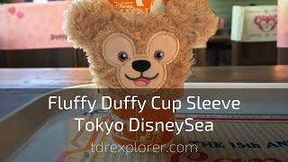 Duffy the Disney Bear Fluffy Cup Sleeve at Tokyo DisneySea