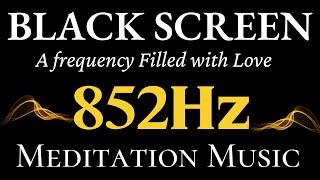 DEEP SLEEP MUSIC 639Hz A frequency Filled with Love  Magical Melodies Healing Music Black Screen