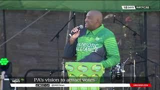 Elections 2024  Patriotic Alliance leader outlines partys vision to attract votes