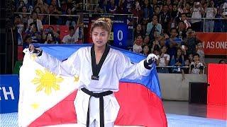 GOLD MEDAL for Pauline Lopez in the womens -57kg category of taekwondo  2019 SEA Games