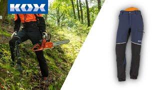 KOX Stretch Elch 2.0 Schnittschutzhose Produkthighlights