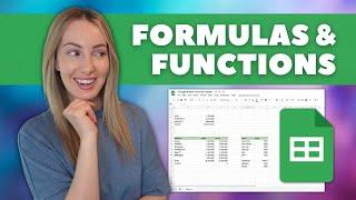 Google Sheets Formulas Tutorial How to Use Formulas and Functions in Google Sheets
