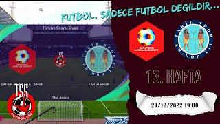 Zafer Memleket Spor vs Tarih Spor  TSS LİGİ 13 HAFTA TSSLIG.COM