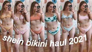 HUGE SHEIN TRY ON BIKINI HAUL 2021 AFFORDABLE & CUTE BATHING SUITS UNDER $20