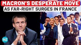 France Elections Le Pen & Bardella’s Far-Right Party Stuns Macron In First Round Protests Erupt