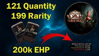 3.21 Immortal Magic Find Build -121 Quantity - No Headhunter  Path of Exile