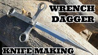 Knife Making - Trench Wrench Dagger Knife