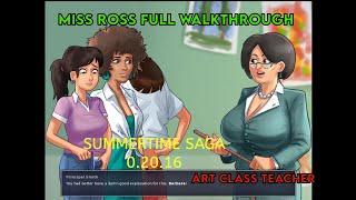 Miss Ross Full Walkthrough  Summertime Saga 0.20.16  Miss Ross Complete Storyline
