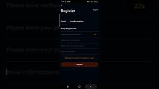 how to creat account in KUEX step by step