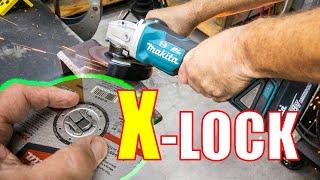 EZ Wheel Changes - Makita XAG26 X Lock Grinder Review BRUSHLESS