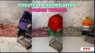 ASMR Mystery Scoop Compilation Seasonal Fidgetfetti Halloween XMAS Valentines Easter