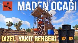 Rust Maden Ocağı Rehberi - Dizel Yakıt Bulma Rehberi - Detaylı Analiz  Rust Türkçe #rust