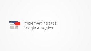 Implementing tags Google Analytics