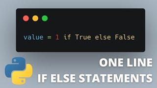 Python ONE LINE If Else Statements ‍ #shorts
