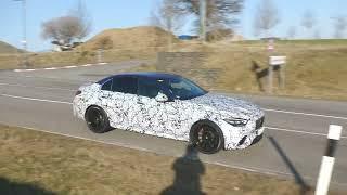 Mercedes-AMG C63 W206S206 auf der Landstraße  Mercedes-Fans.de