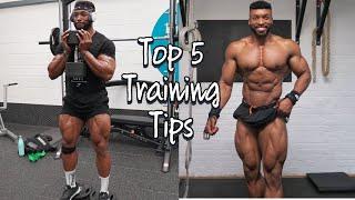 Top 5 Training Tips to Achieve your Fitness Goals